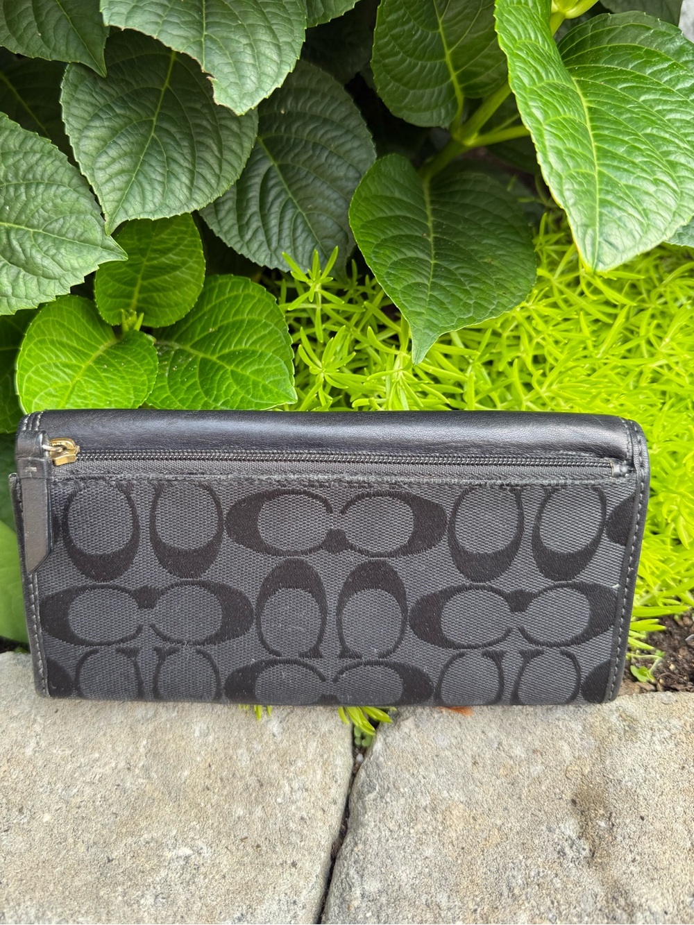 Coach Bleeker Tattersall Signature Y2K Vintage Wallet - Picture 2 of 12